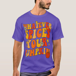 どのようなスパイスあなたのカボチャ秋秋ハロウィーン Tシャツ