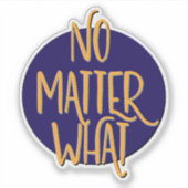 どのような回復スローガンでも シール (正面)