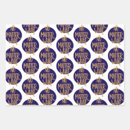 どのような回復スローガンでも ラッピングペーパーシート