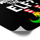 どのような小妖精や小人マッチングファミリークリスマス ポスター (角)