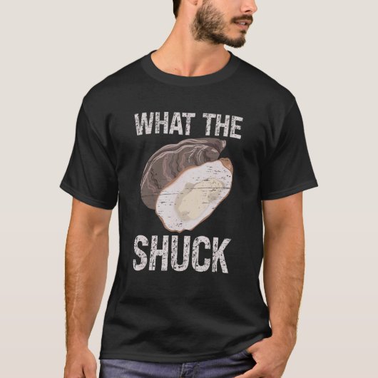 どのようなShuck深い海シェルのShuckシーフード Tシャツ (正面)
