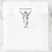 どのようにイエスはコーヒーを飲み干す スクエアシール (バッグ)