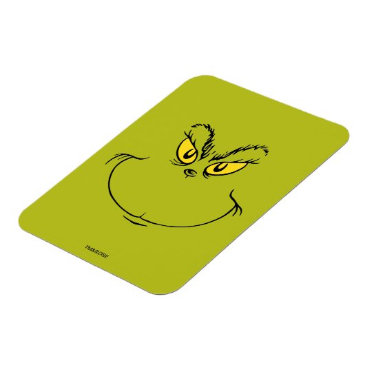 どのようにグインチはクリスマスを盗んだ顔 マグネット (左側)