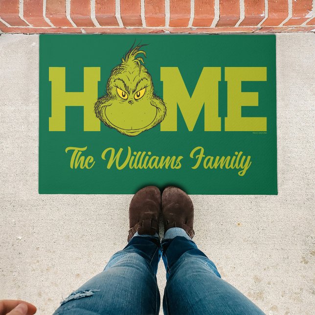 どのようにグインチはクリスマスクラシックグインチを盗む ドアマット (Doormat outside)