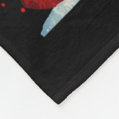 どのようにトランプの救クリスマおもしろいスの刺激 フリースブランケット (角)