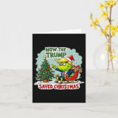 どのようにトランプ救スクリスおもしろいマ カード (黄色い花)