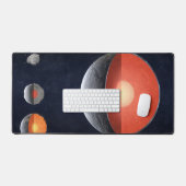 どのようにロッキー惑星型枠。 デスクマット (キーボード&マウス)