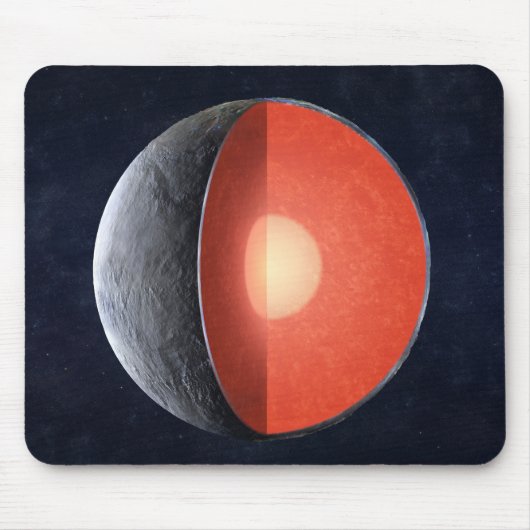 どのようにロッキー惑星型枠。 マウスパッド (正面)