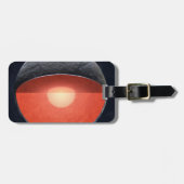 どのようにロッキー惑星型枠。 ラゲッジタグ (正面横)