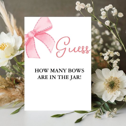 どのように多くの弓がjar弓ブライダルシャワーゲーム 台座サイン