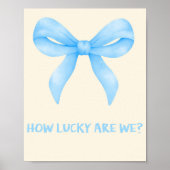 どのように幸運な私たちトレンディな引用壁アートポスター ポスター (正面)