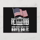 どのように懸命は男の子でそれがハリス2024 ポストカード (正面)