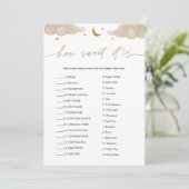 どのように甘いキャンディバートゥインクルスターベビーゲーム 招待状 (スタンド正面)