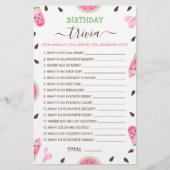 どのように知っている誕生日少年パーティーゲーム (正面)