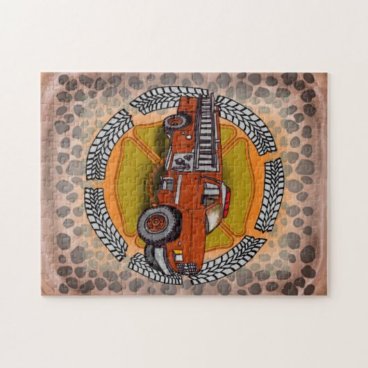 どのように私は転が火車の消防士ジグソーパズル ジグソーパズル (横)