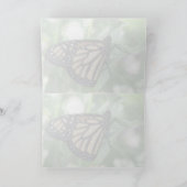 どのように蝶の引用文グリーティングカーになる カード (内部)