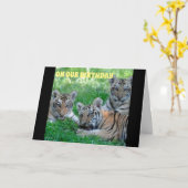 *どのように見ても、誕生日*カード カード (黄色い花)