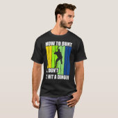 どのようにBunt 1 Dont 2ディンガー母パパ男性Wome Tシャツ (正面フル)
