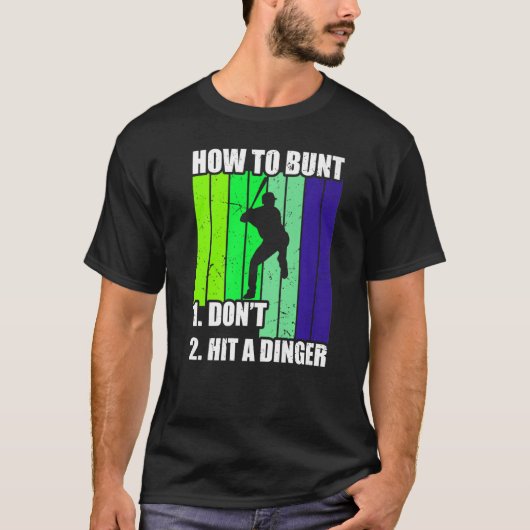 どのようにBunt 1 Dont 2ディンガー母パパ男性Wome Tシャツ (正面)