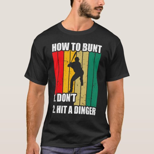 どのようにBunt 1 Dont 2ディンガー母パパ男性Wome Tシャツ (正面)