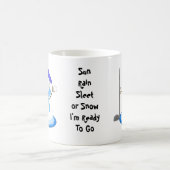 どのシーズンもゴルフが始まる コーヒーマグカップ (中央)