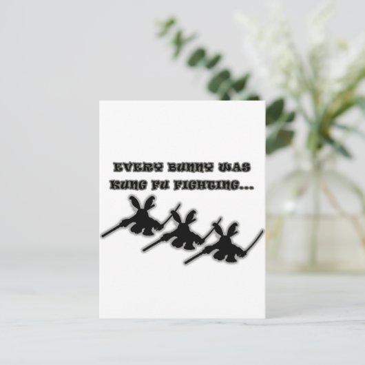 どのバニーもカンフー戦いで… ポストカード (スタンド正面)