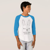 どのバニーも私の青春Tシャツが大好き Tシャツ (正面フル)