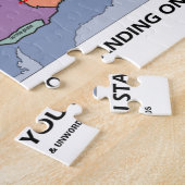 どのプレートに立ってるの?(プレートテクトニクス) ジグソーパズル (側面)