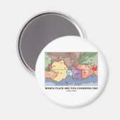 どのプレートに立ってるの？(プレートテクトニクス) マグネット (正面/裏面)