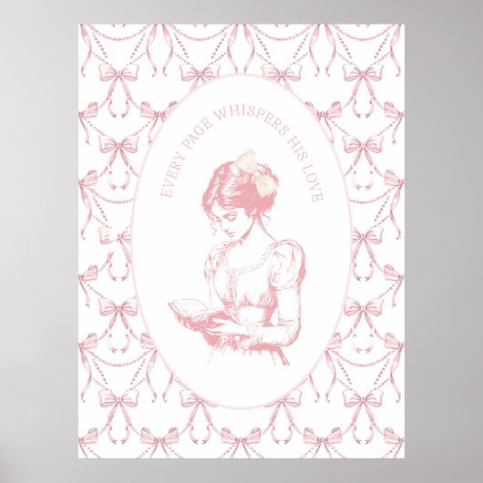 どのページも愛のウォールアートをひそめる ポスター (正面)