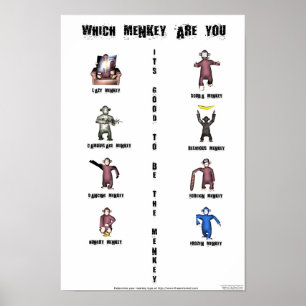 どのメンキーだ? ポスター