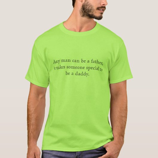 どの人でも取ります誰かにspeciaを…父、それである場合もあります tシャツ (正面)