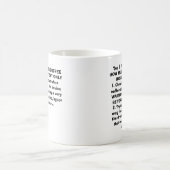 どの位コーヒー1を消費したかテストして下さい コーヒーマグカップ (中央)