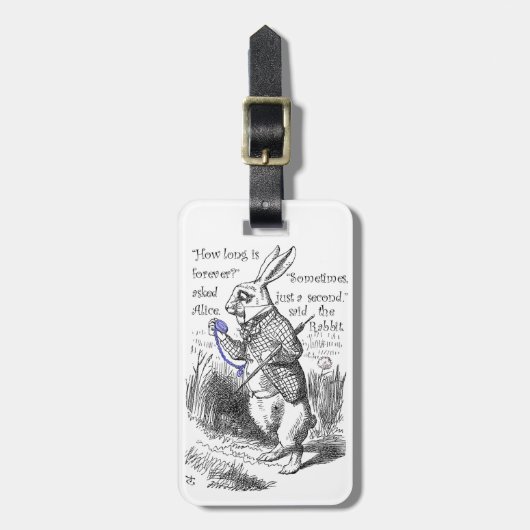 どの位永遠はありますか。 ラゲッジタグ (正面縦)