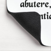 どの位私達の忍耐、Catilineを乱用しますか。 マウスパッド (コーナー)