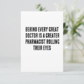 どの医素晴らし師も素晴らし後ろ サンキューカード (スタンド正面)