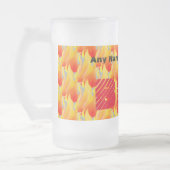 どの名前またはイベントBBQでも- フロストグラスビールジョッキ (左)