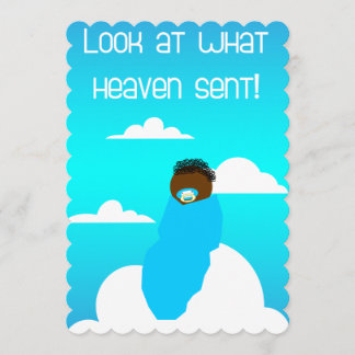 どの天国が送られた！ベビーシャワー招待状 招待状