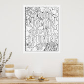 どの女性も自分がクイーン色だ ポスター (キッチン)