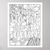 どの女性も自分がクイーン色だ ポスター (正面)