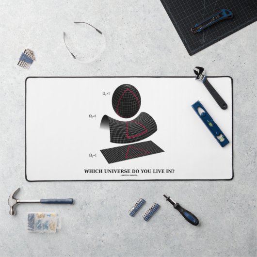 どの宇宙に住んでいるか天体物理学 デスクマット (ワークステーション)