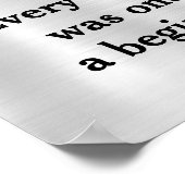 どの専門家も一度は初心者だった ポスター (角)