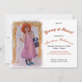 どの年齢のハートでも若いパーティの招待状 招待状 (正面)