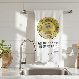 どの料理もストーリーおもしろいだパーソナライズされた キッチンタオル