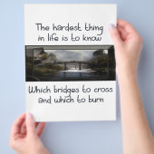 どの橋か知っている チラシ (手)