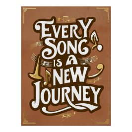 どの歌も新しい旅だ ポスター