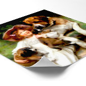 どの犬が私にでき保る ポスター (角)