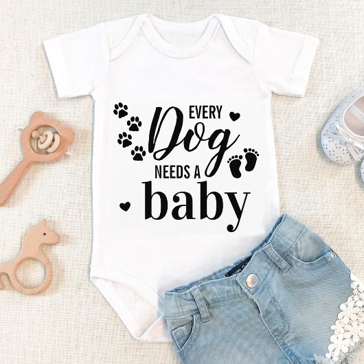 どの犬もベビー妊娠の発表が必要 ベビーボディスーツ
