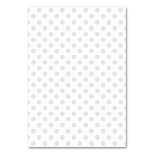 どの色のかちりと言う音でもカスタマイズ灰色の水玉模様を変えて下さい テーブルナンバー (裏面)