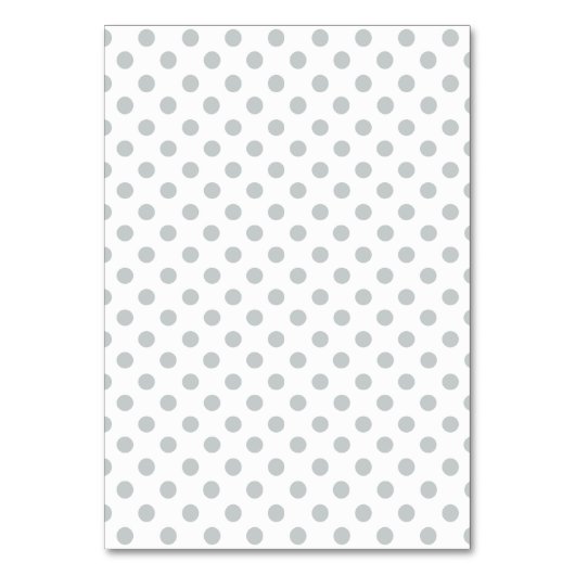 どの色のかちりと言う音でもカスタマイズ灰色の水玉模様を変えて下さい テーブルナンバー (正面)